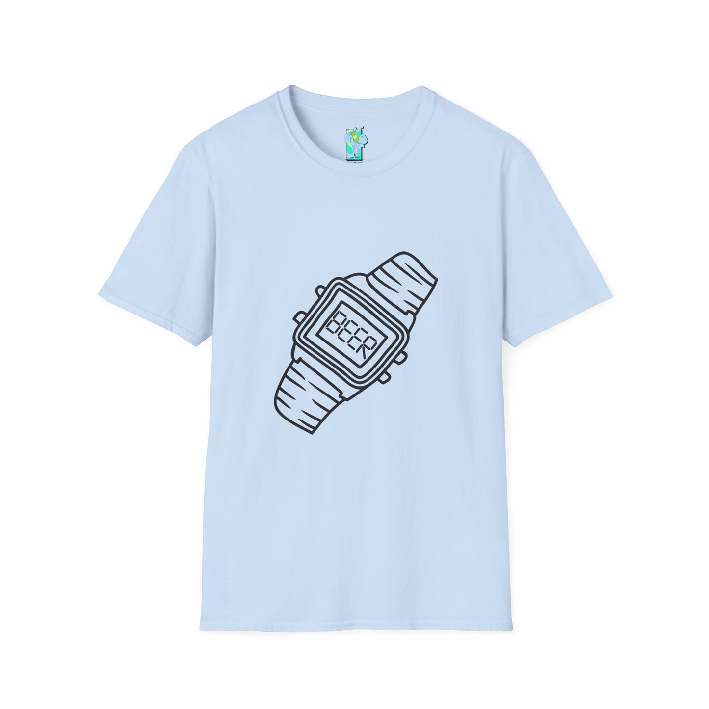 Digital Beer Watch Unisex T-Shirt