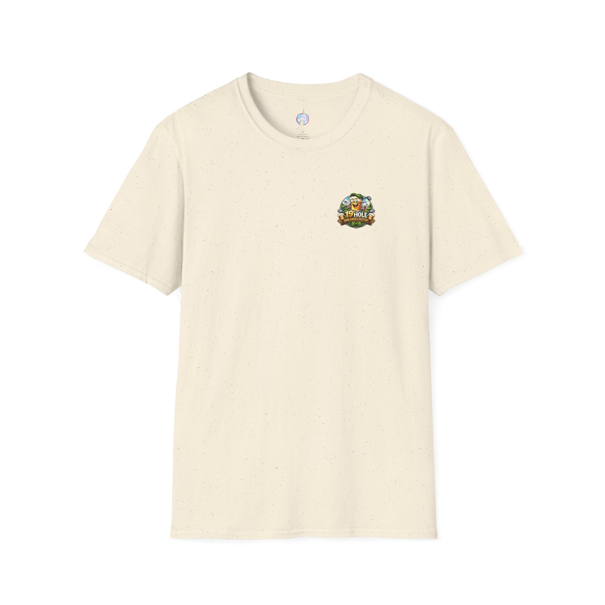 19th Hole Golf T-Shirt — "Grab a Beer &amp; Tee It Up" Vintage Golfing Tee