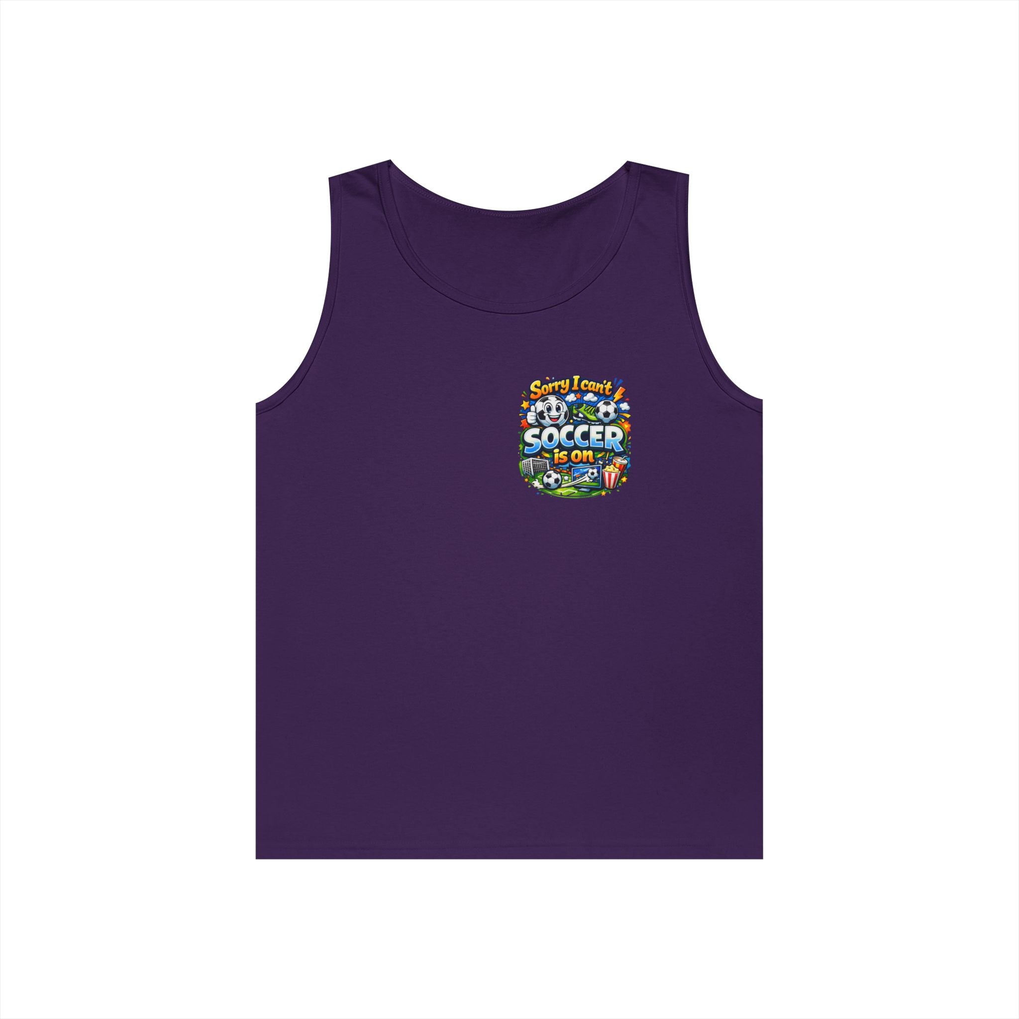 Sorry I Cant Soccer Is On Funny Tank Top
