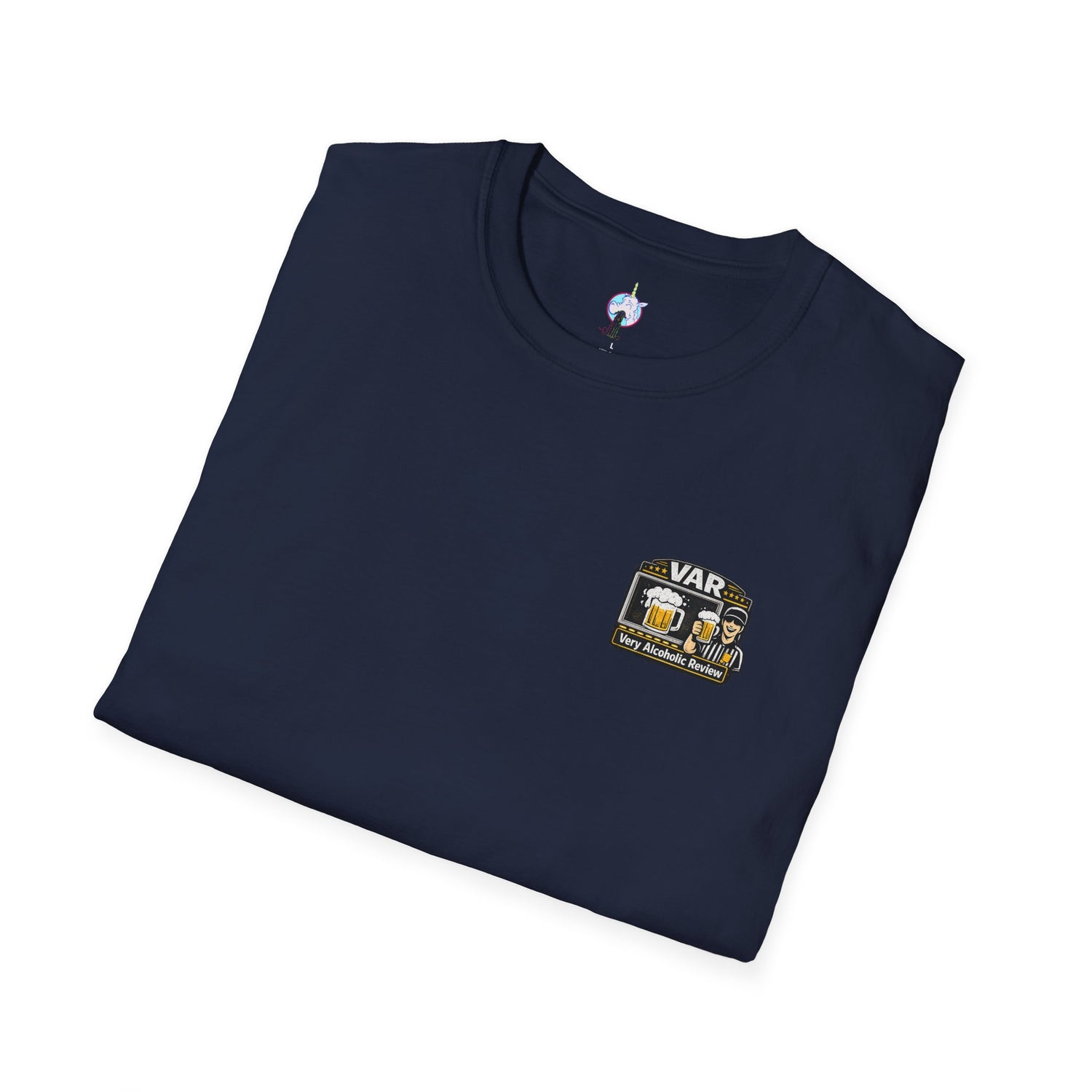 VAR "Very Alcoholic Review" Soccer T-Shirt — Beer Referee Graphic Tee