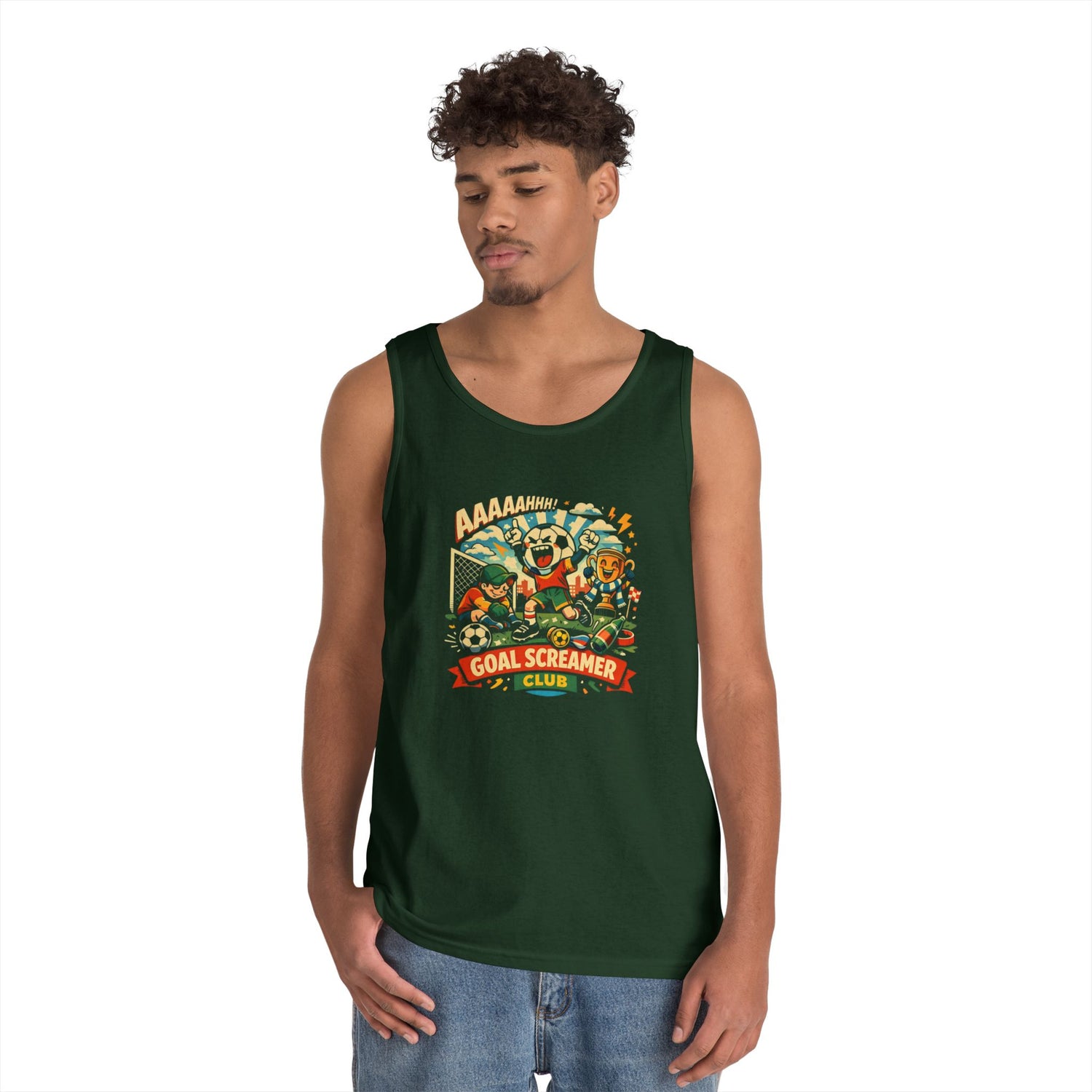 Goal Screamers Club Funny Tank Top