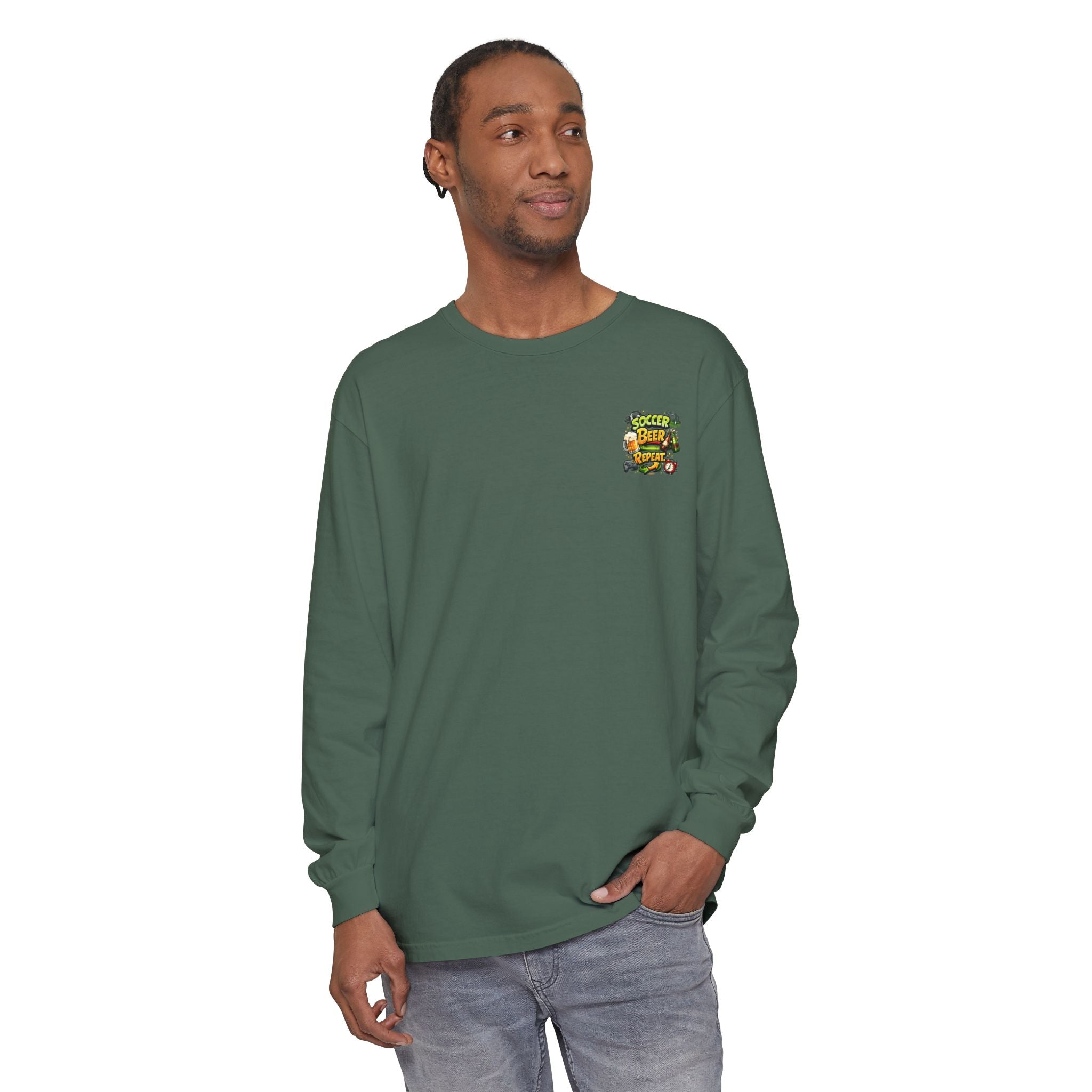 Soccer Beer Repeat Funny Sweatshirt