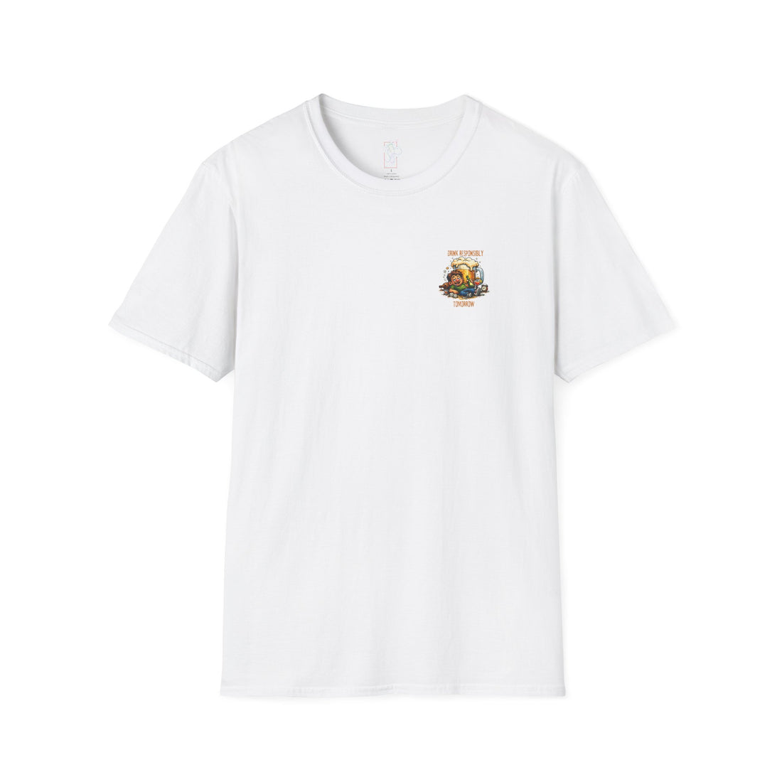 Drink Responsibly Tomorrow T-Shirt — Funny Beer Hangover Graphic Tee