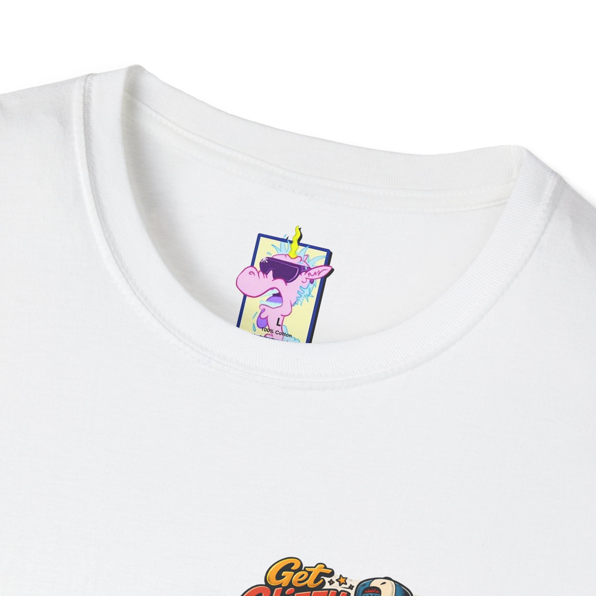 Get Glizzy With It Funny Hot Dog T-Shirt