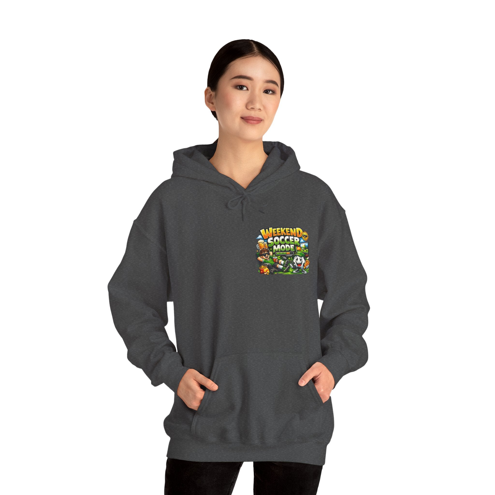 Weekend Soccer Mode Funny Hoodie