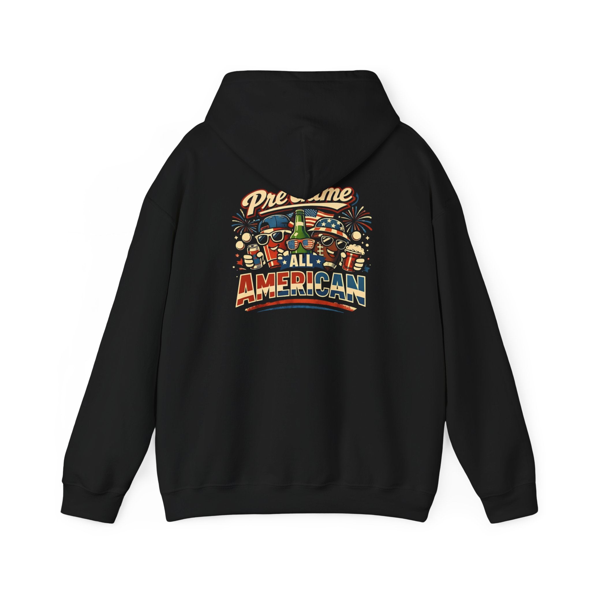Pre Game All American Funny Hoodie