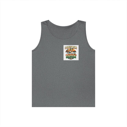 I Only Run When Soccer Is On Funny Tank Top