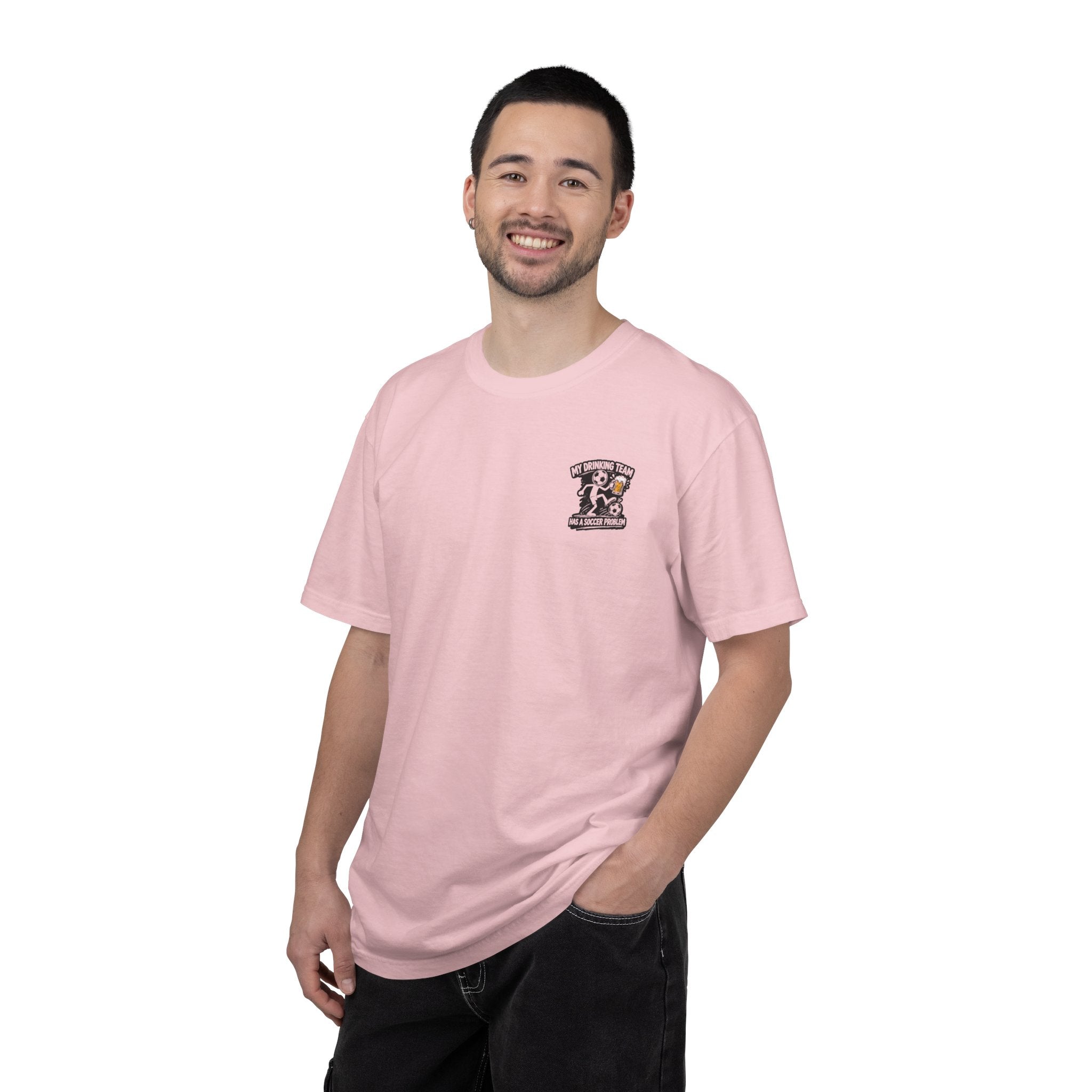 Drinking Game Tee — “I Thought This Was a Drinking Game” Funny Beer Run T-Shirt