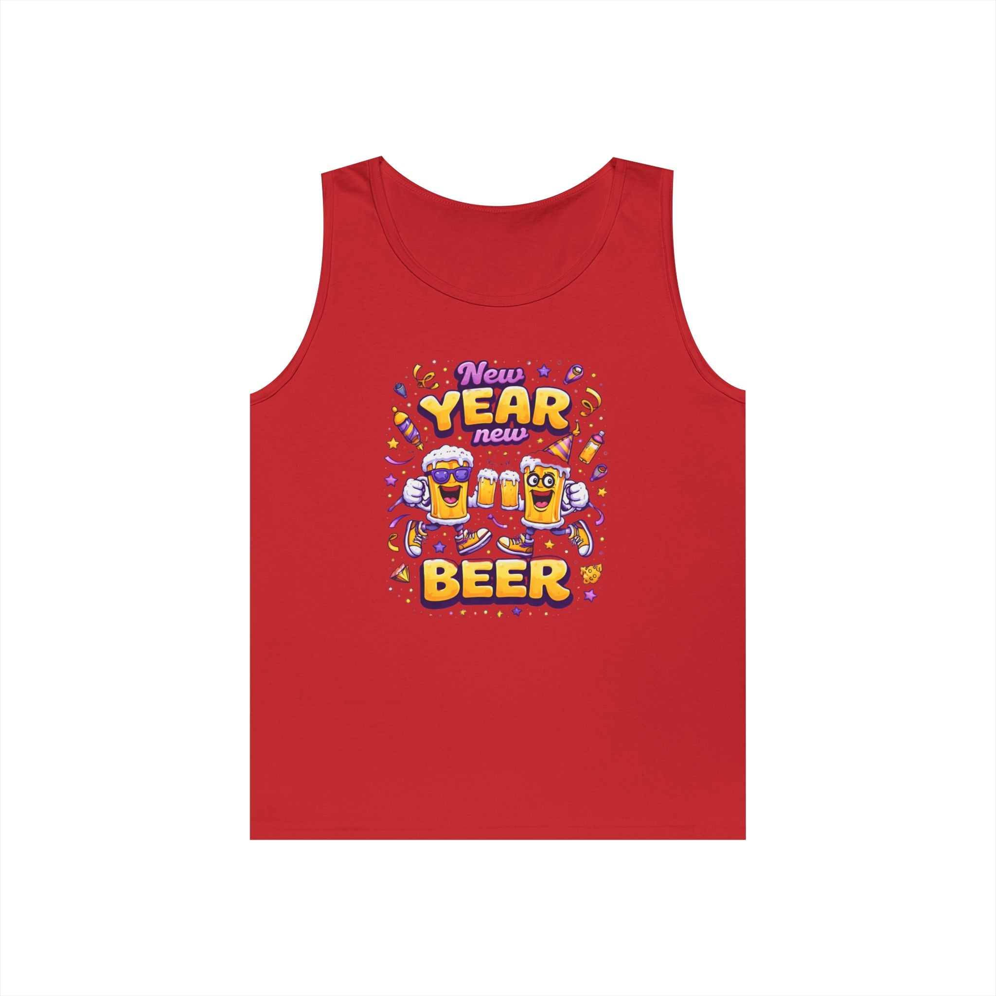 New Year New Beer Funny T-Shirt Sarcastic Drinking Tee Funny New Years Shirt Resolution Novelty Beer Gift Graphic Tee