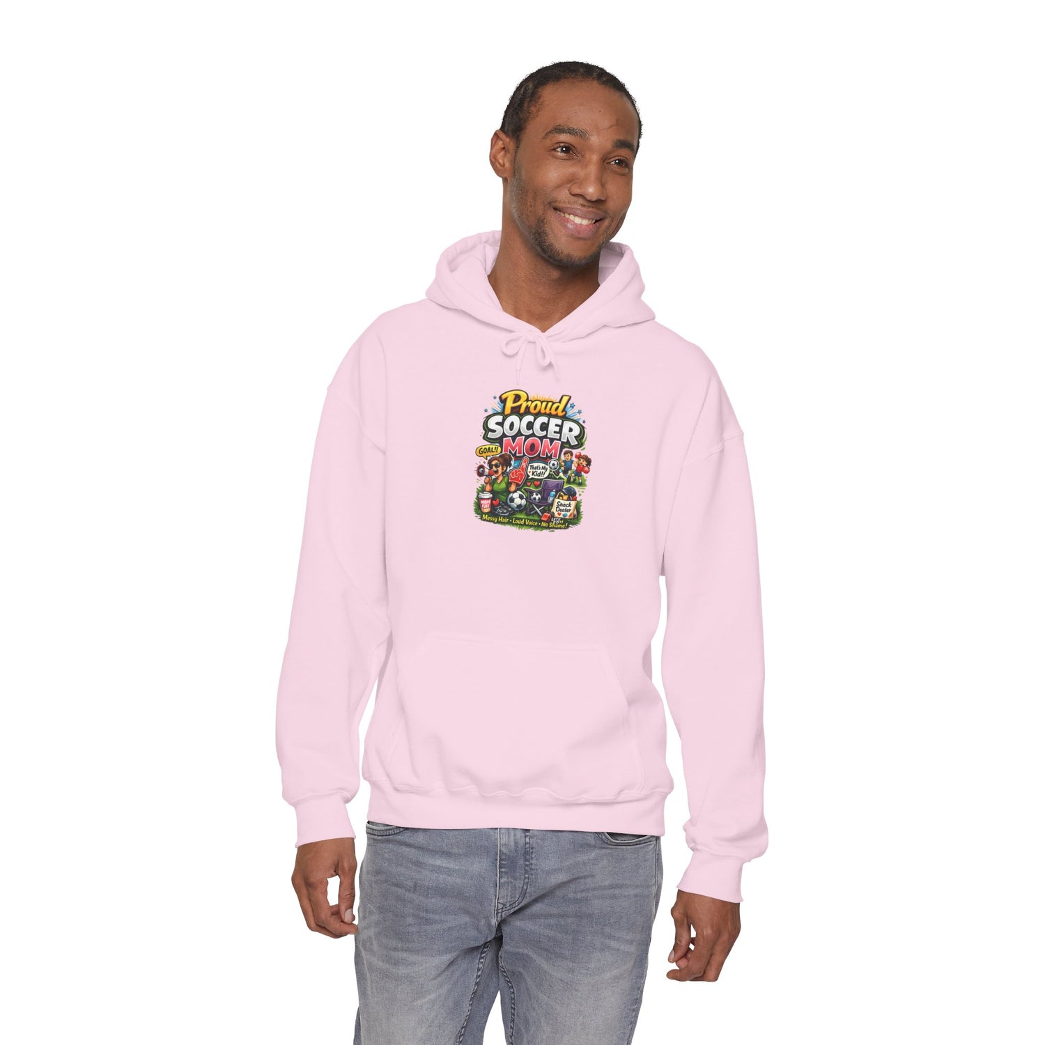Proud Soccer Dad Funny Hoodie