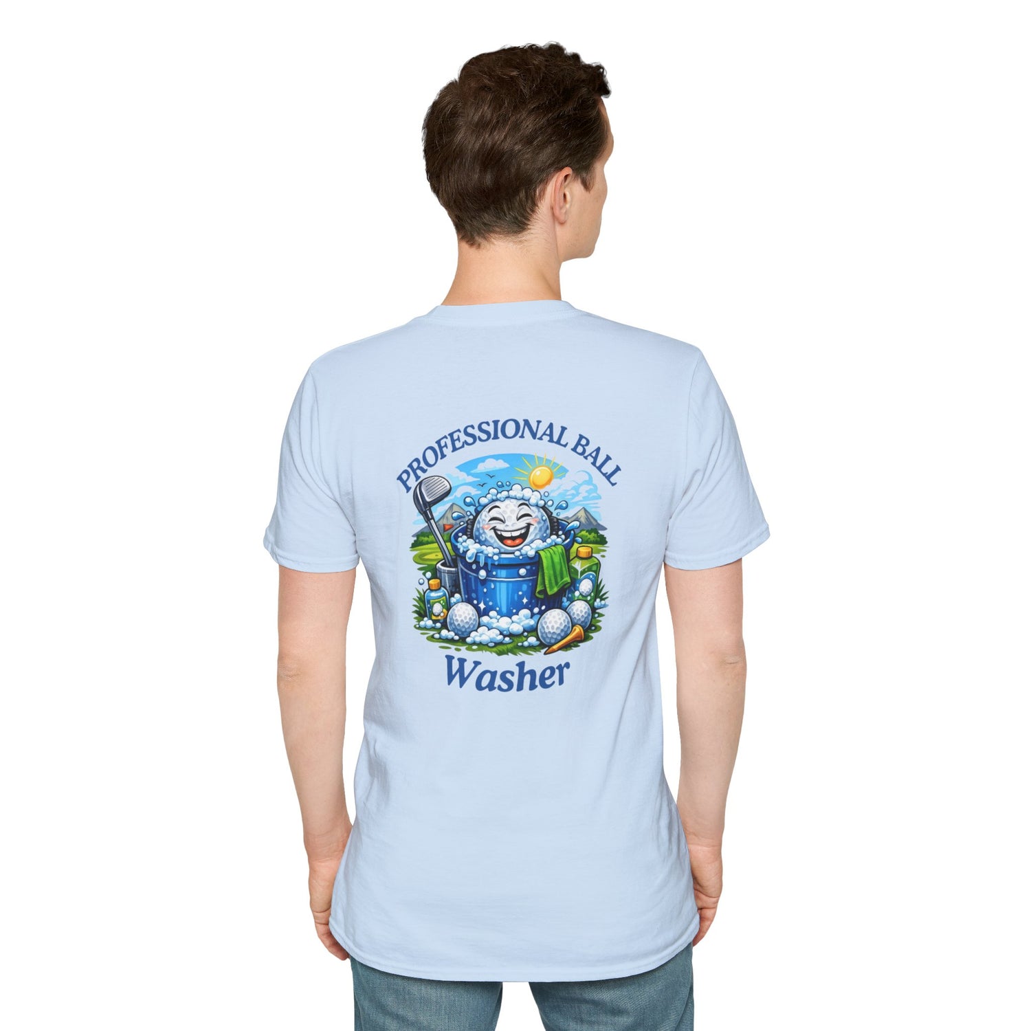 Professional Ball Washer T-Shirt — Funny Golf Crew Shirt