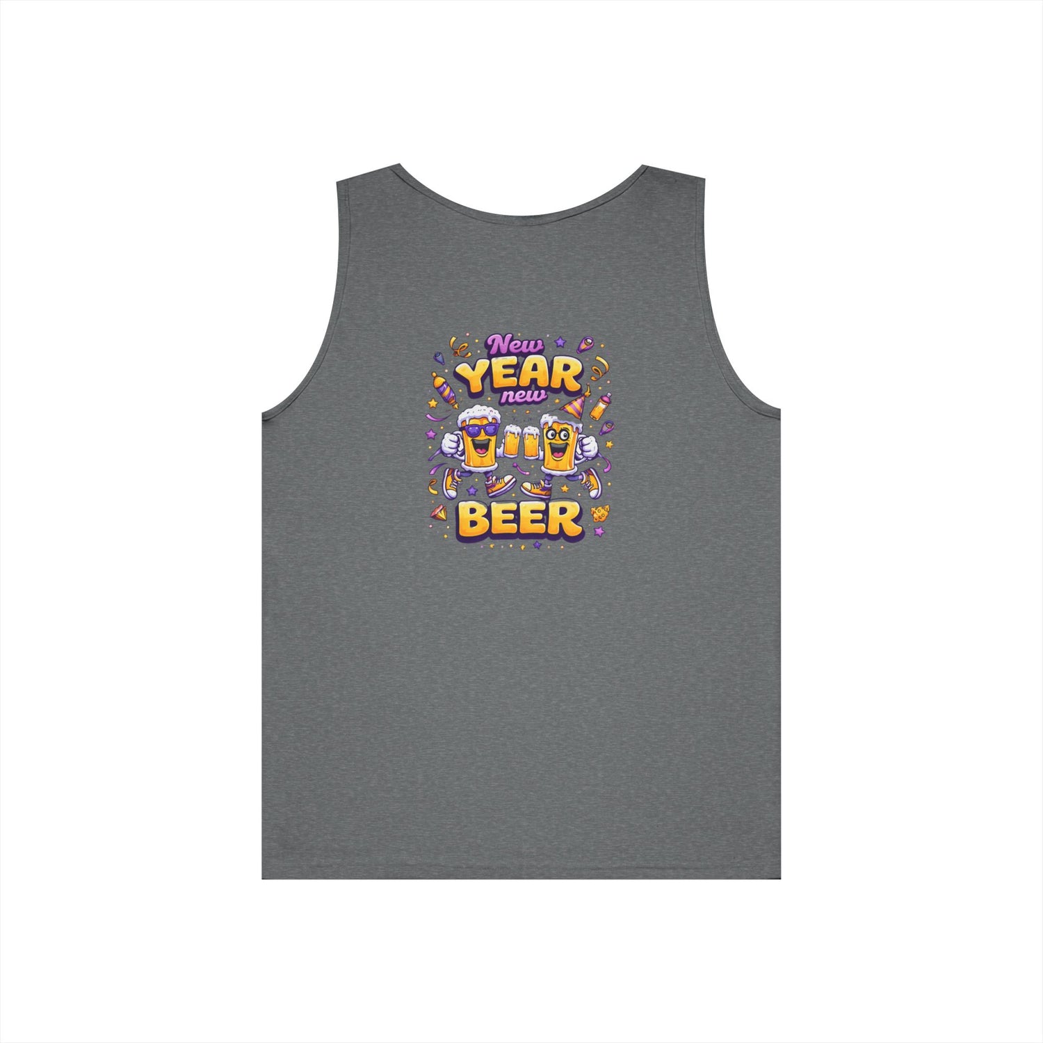 New Year New Beer Funny Tank Top