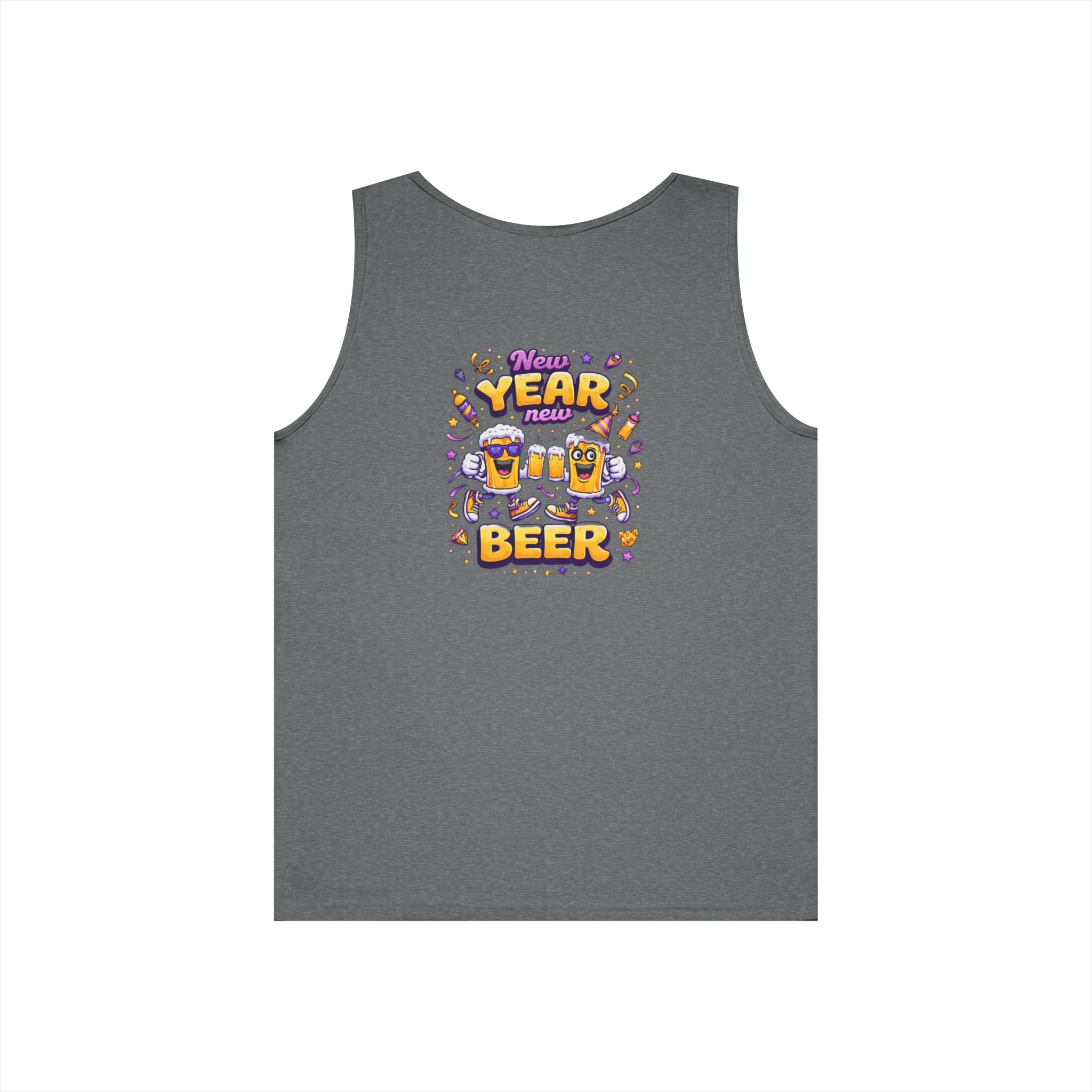 New Year New Beer Funny Tank Top