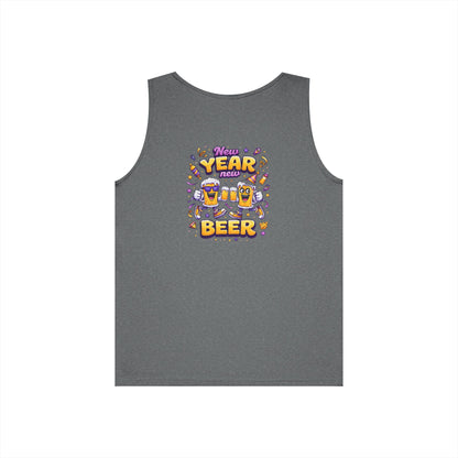 New Year New Beer Funny Tank Top