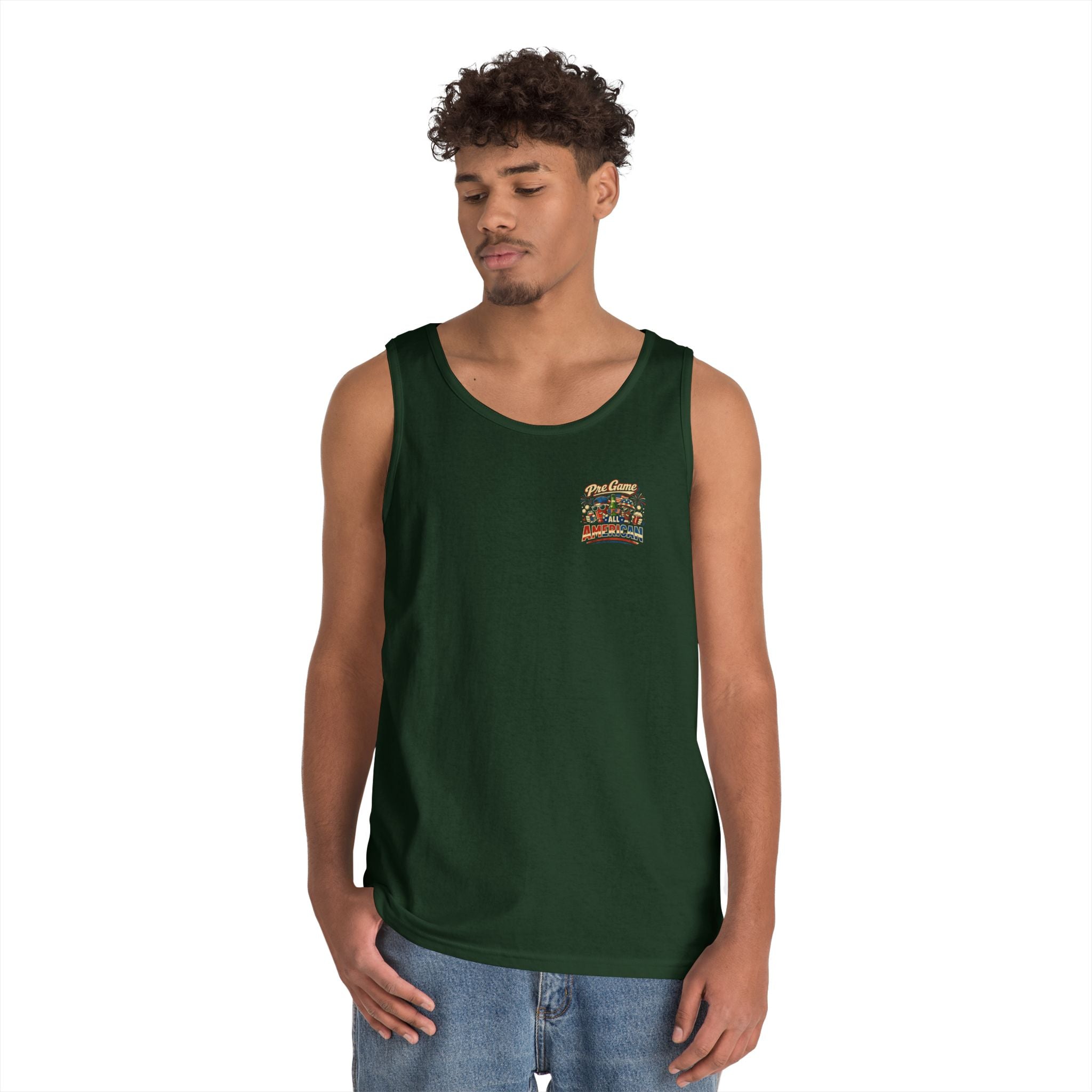 Pre Game All American Funny Tank Top