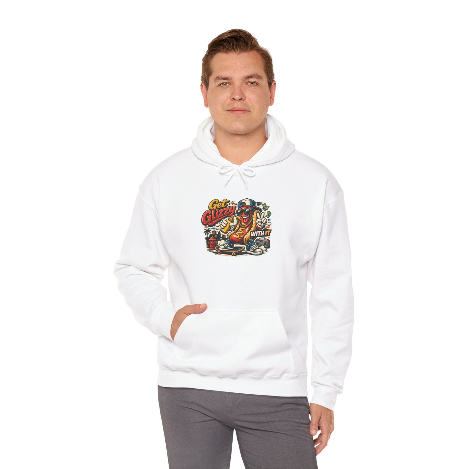 Get Glizzy With It Funny Hoodie