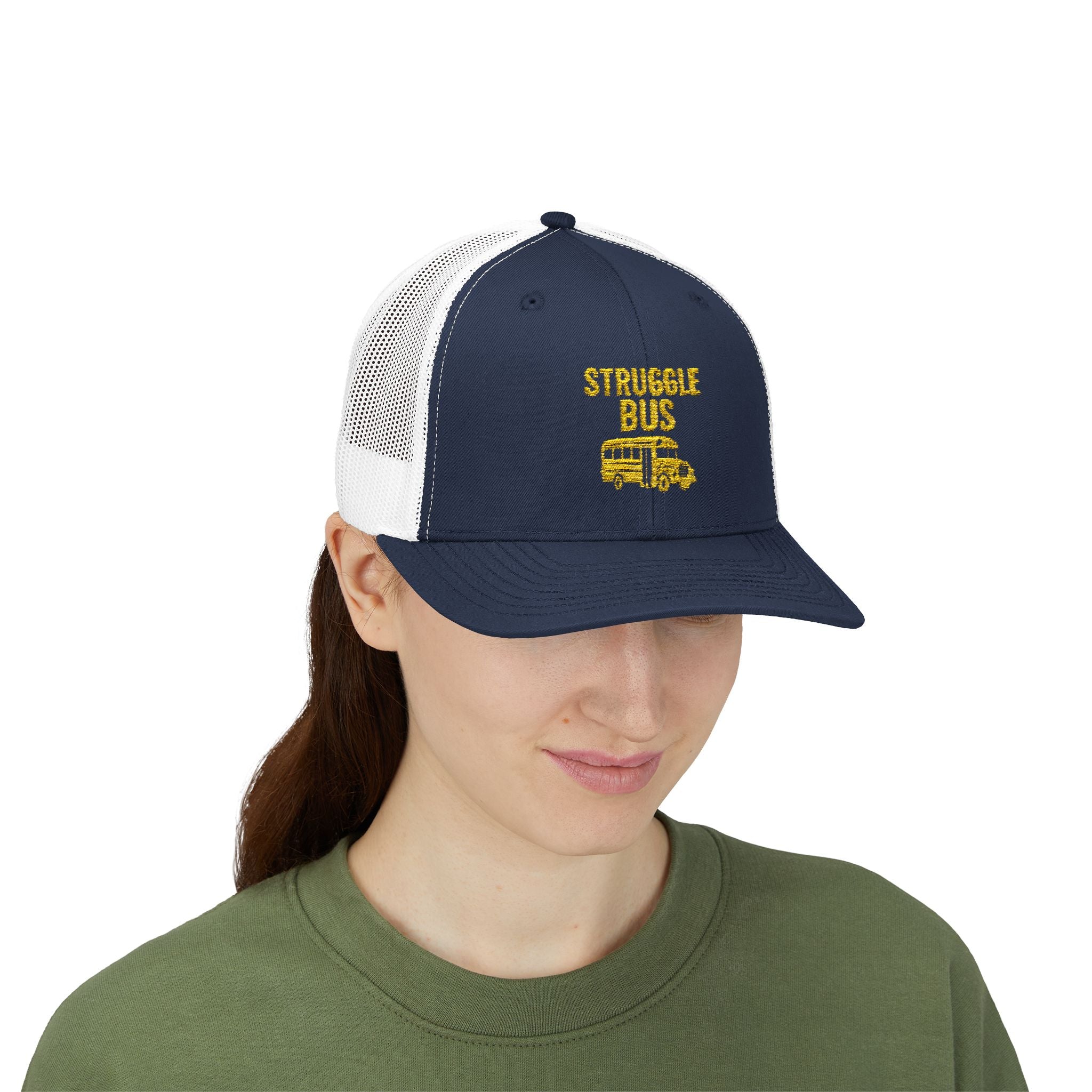 Snapback Cap - Struggle Bus Funny Hangover Design