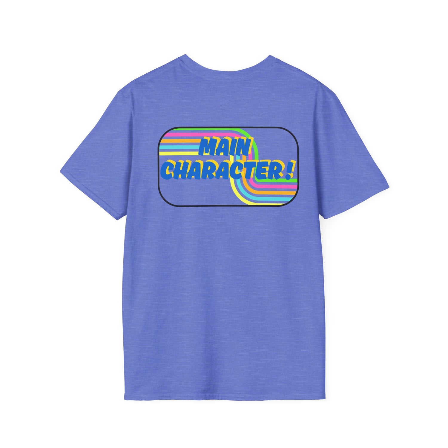 Main Character-Retro Funny — Awesome Creative Graphic T-Shirt