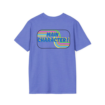 Main Character-Retro Funny — Awesome Creative Graphic T-Shirt