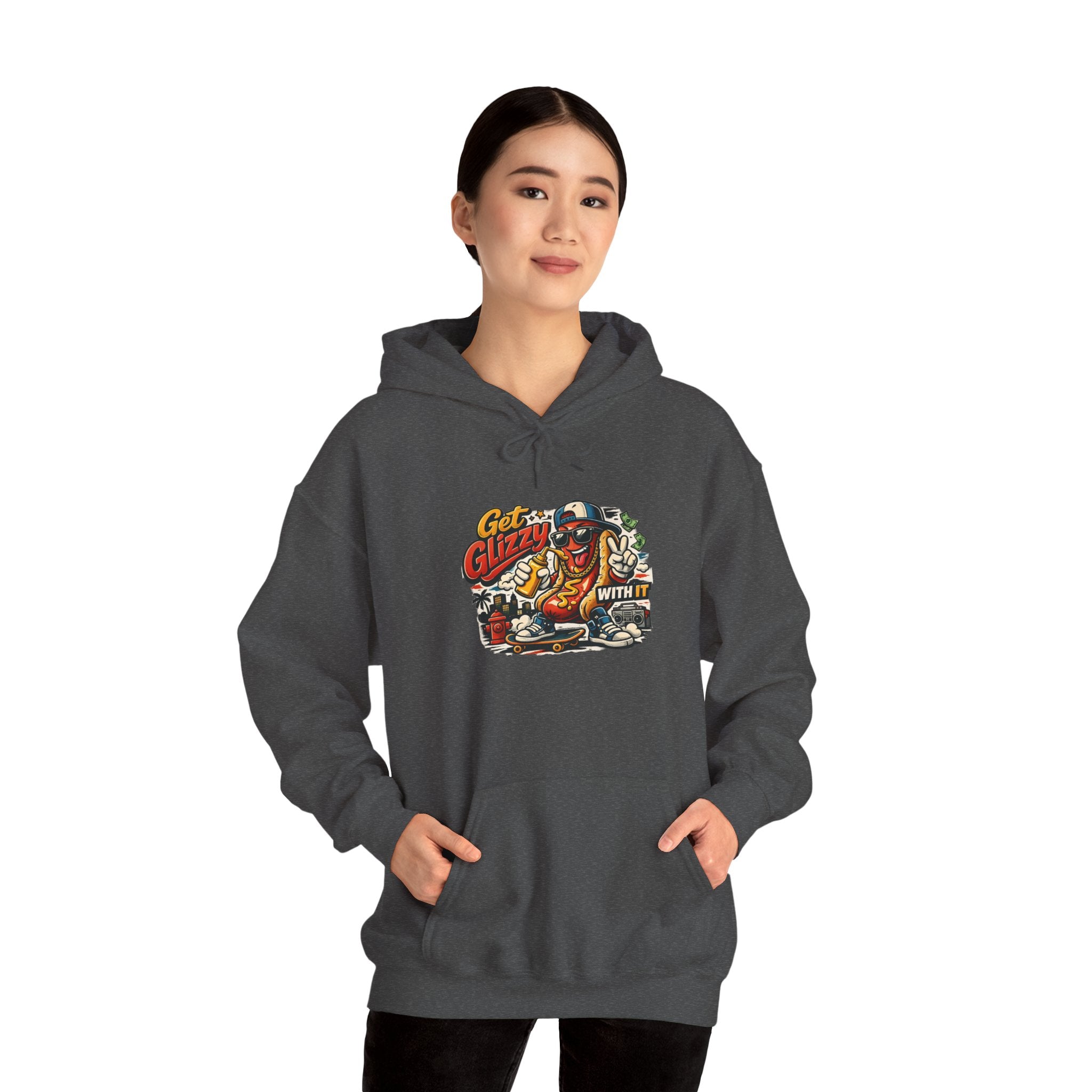 Get Glizzy With It Funny Hoodie