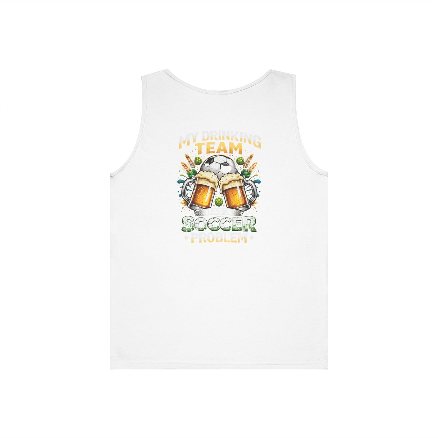 Soccer Fan Beer Cheers Tank