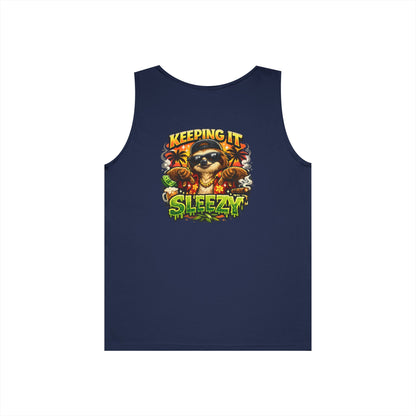 Keeping It Sleazy Sloth Funny Tank Top