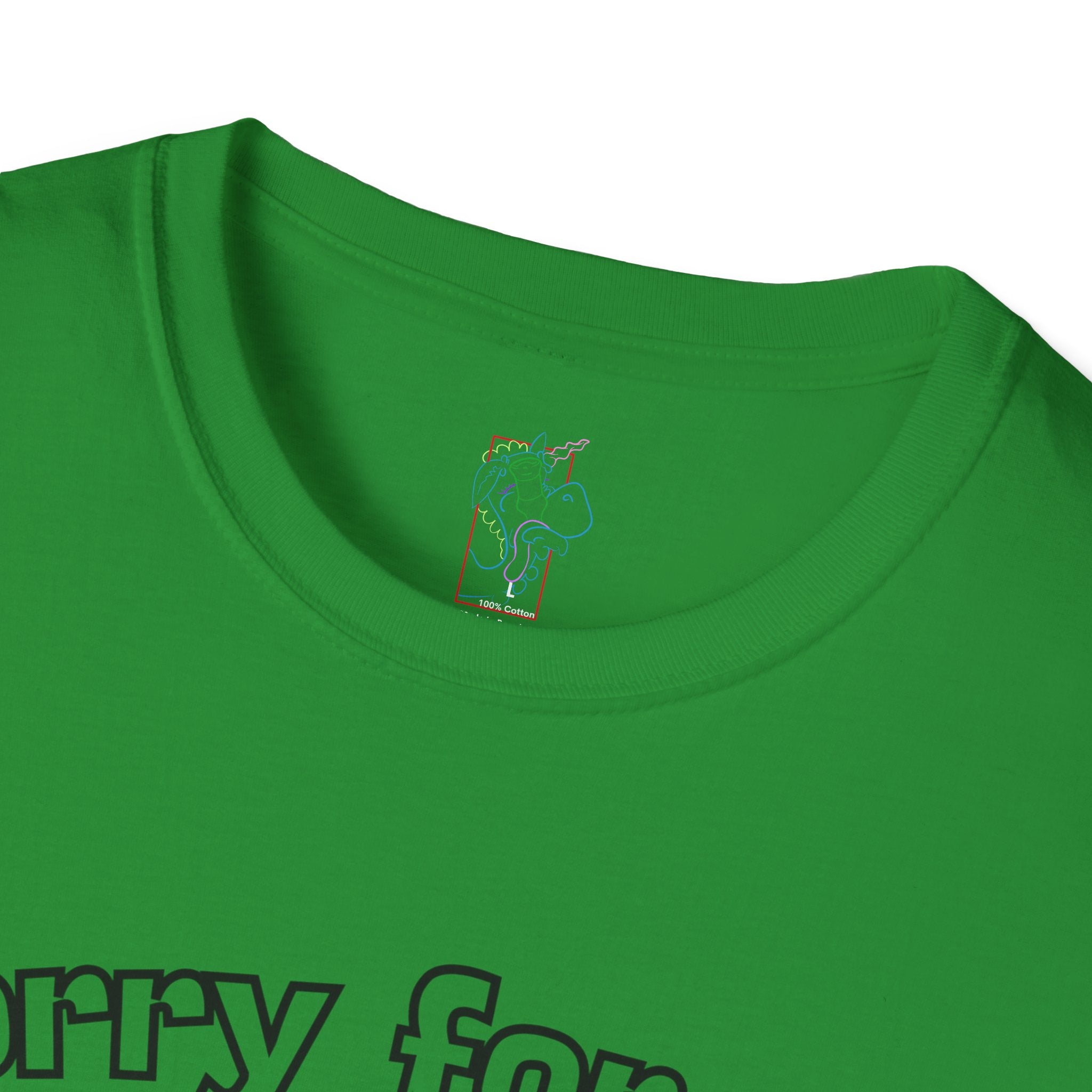 Sorry for Partying T-Shirt-Black