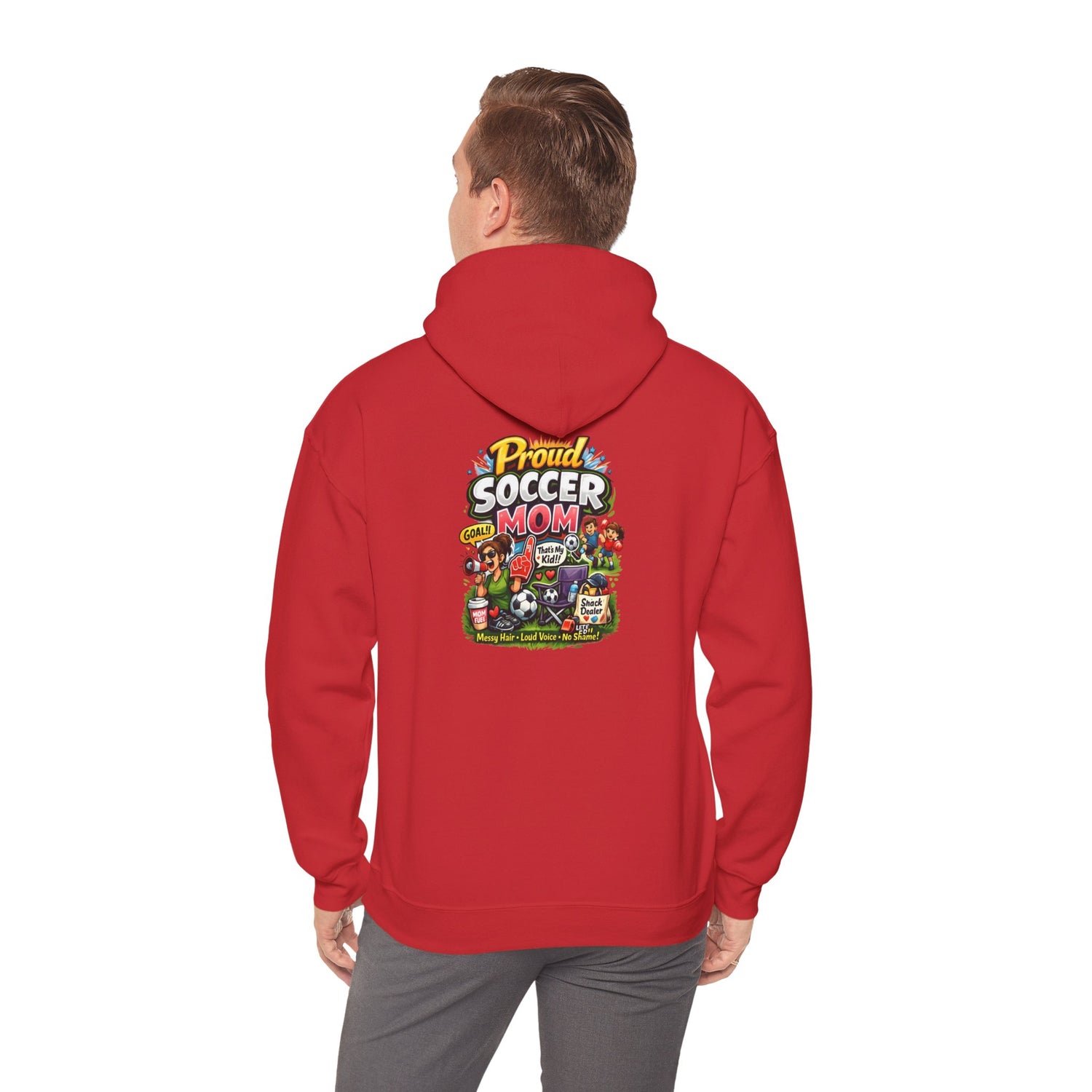 Proud Soccer Dad Funny Hoodie
