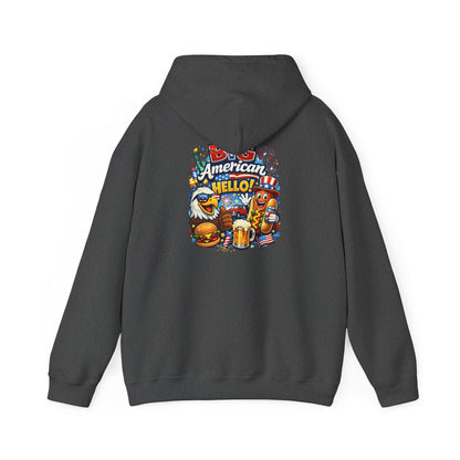 Big American Hello Funny Hoodie