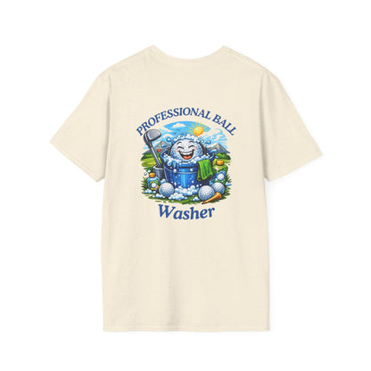 Professional Ball Washer T-Shirt — Funny Golf Crew Shirt