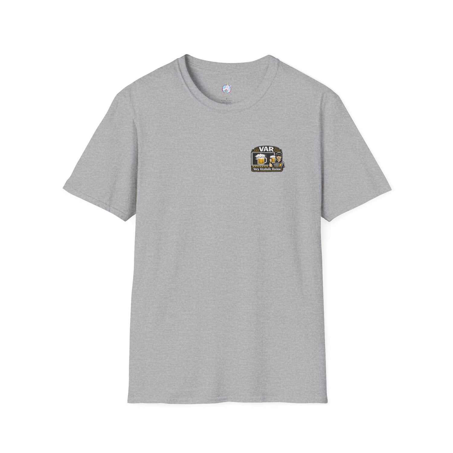 VAR "Very Alcoholic Review" Soccer T-Shirt — Beer Referee Graphic Tee