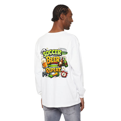 Soccer Beer Repeat Funny Sweatshirt