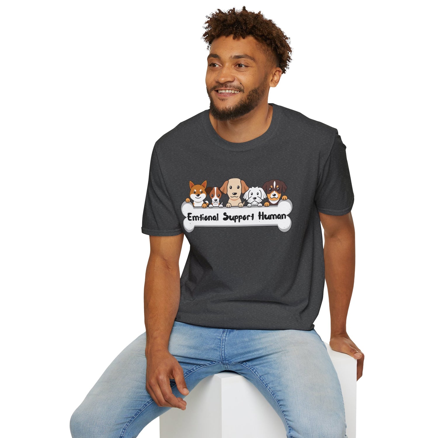 Funny Dogs Love T-Shirt — Cute Happy Pets Tee for Dog Lovers