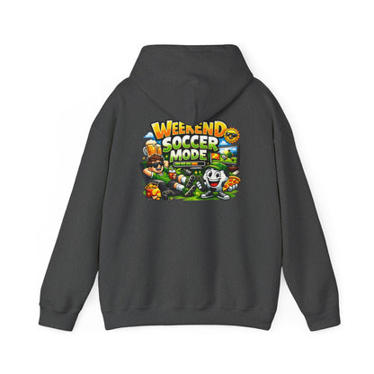 Weekend Soccer Mode Funny Hoodie