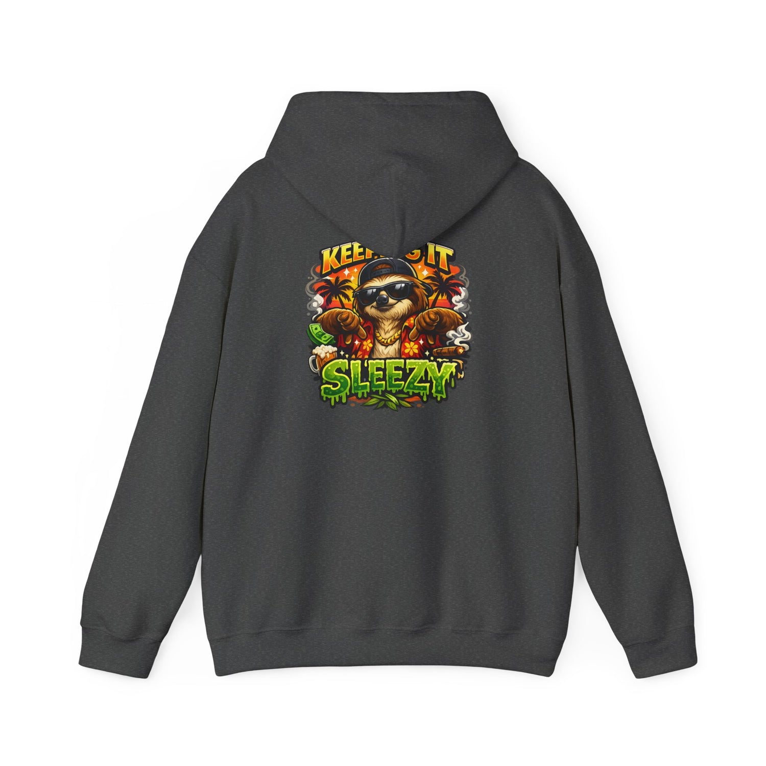 Keeping It Sleazy Sloth Funny Hoodie