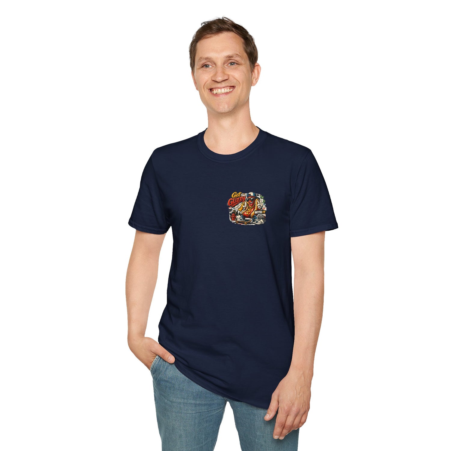 Get Glizzy With It Funny Hot Dog T-Shirt