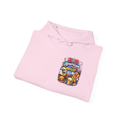 Big American Hello Funny Hoodie