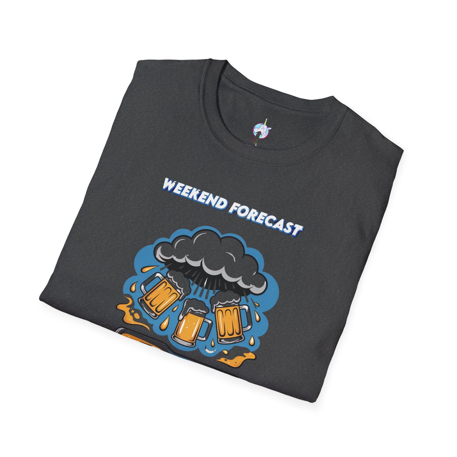 Weekend Forecast Tee — "99% Chance of Beer" Graphic T-Shirt