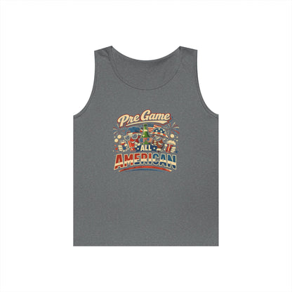 Pre Game All American Funny Tank Top