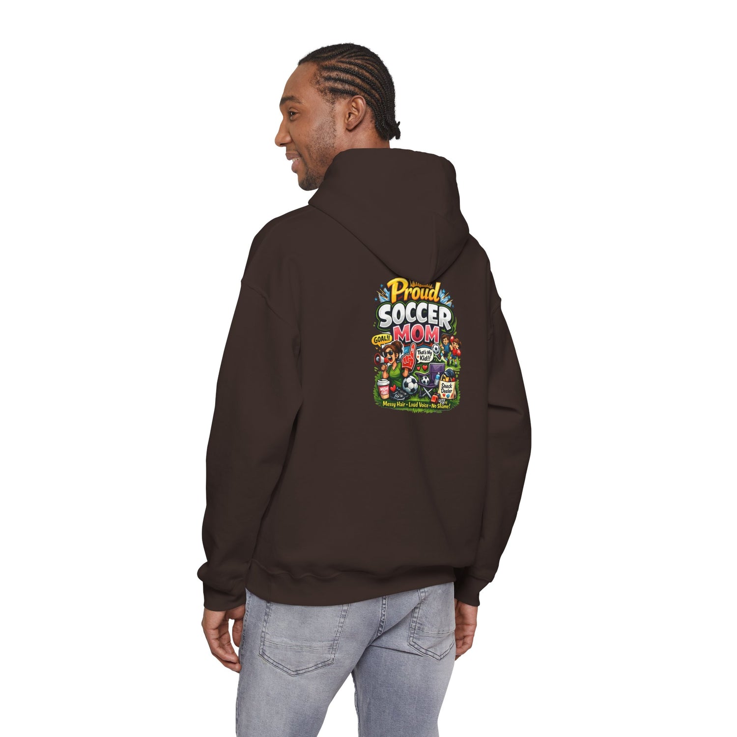 Proud Soccer Dad Funny Hoodie