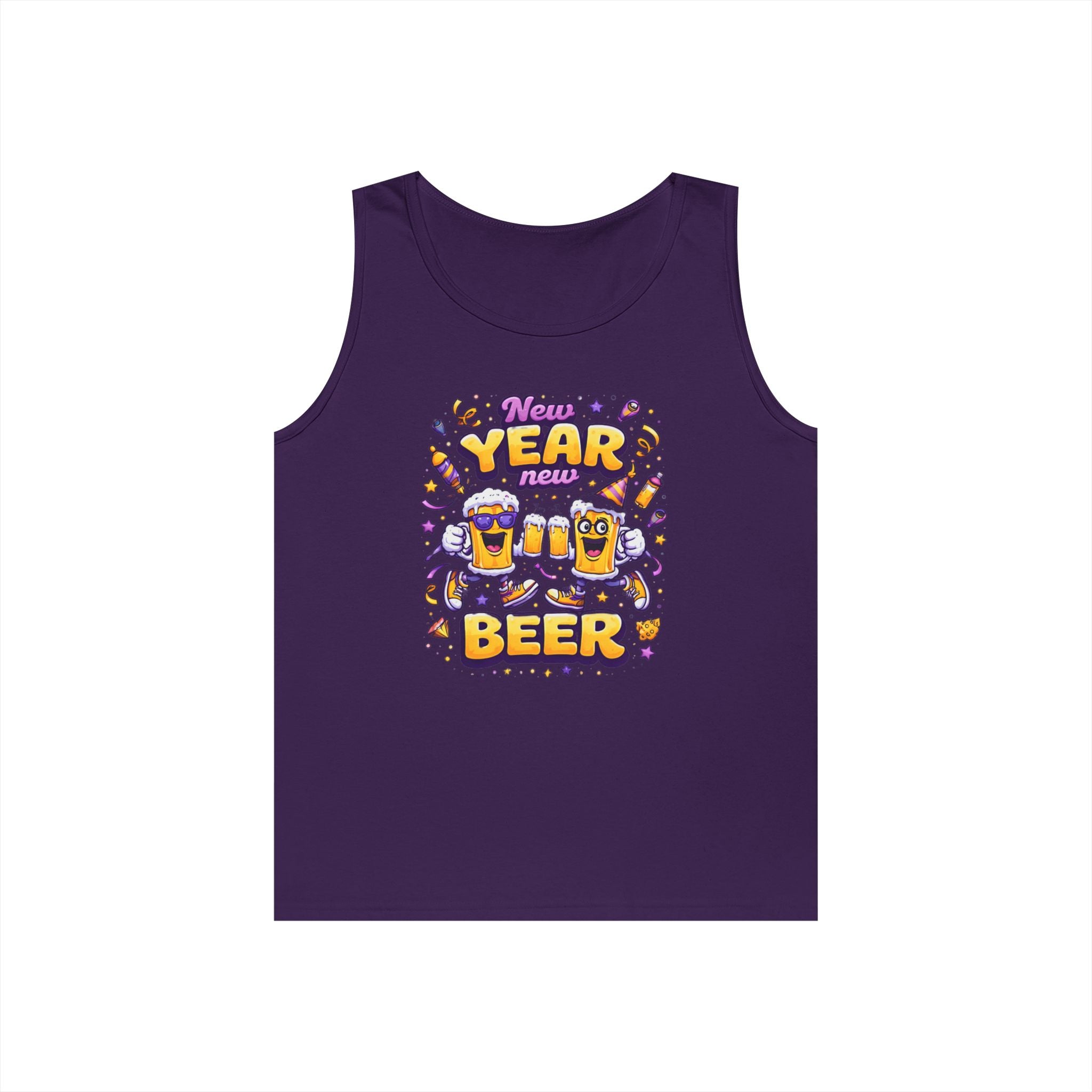 New Year New Beer Funny T-Shirt Sarcastic Drinking Tee Funny New Years Shirt Resolution Novelty Beer Gift Graphic Tee