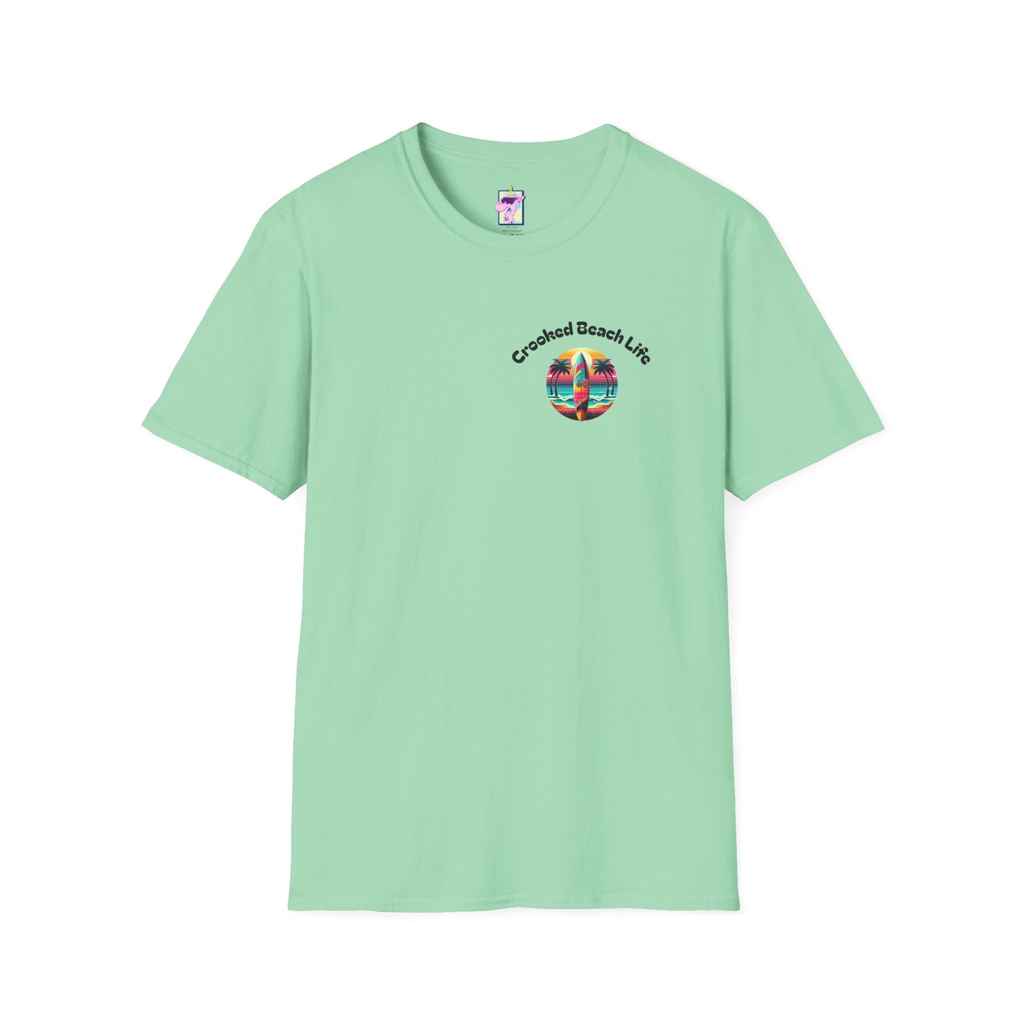 Jammin' Jellyfish Unisex Softstyle T-Shirt - Beach Life Vibes