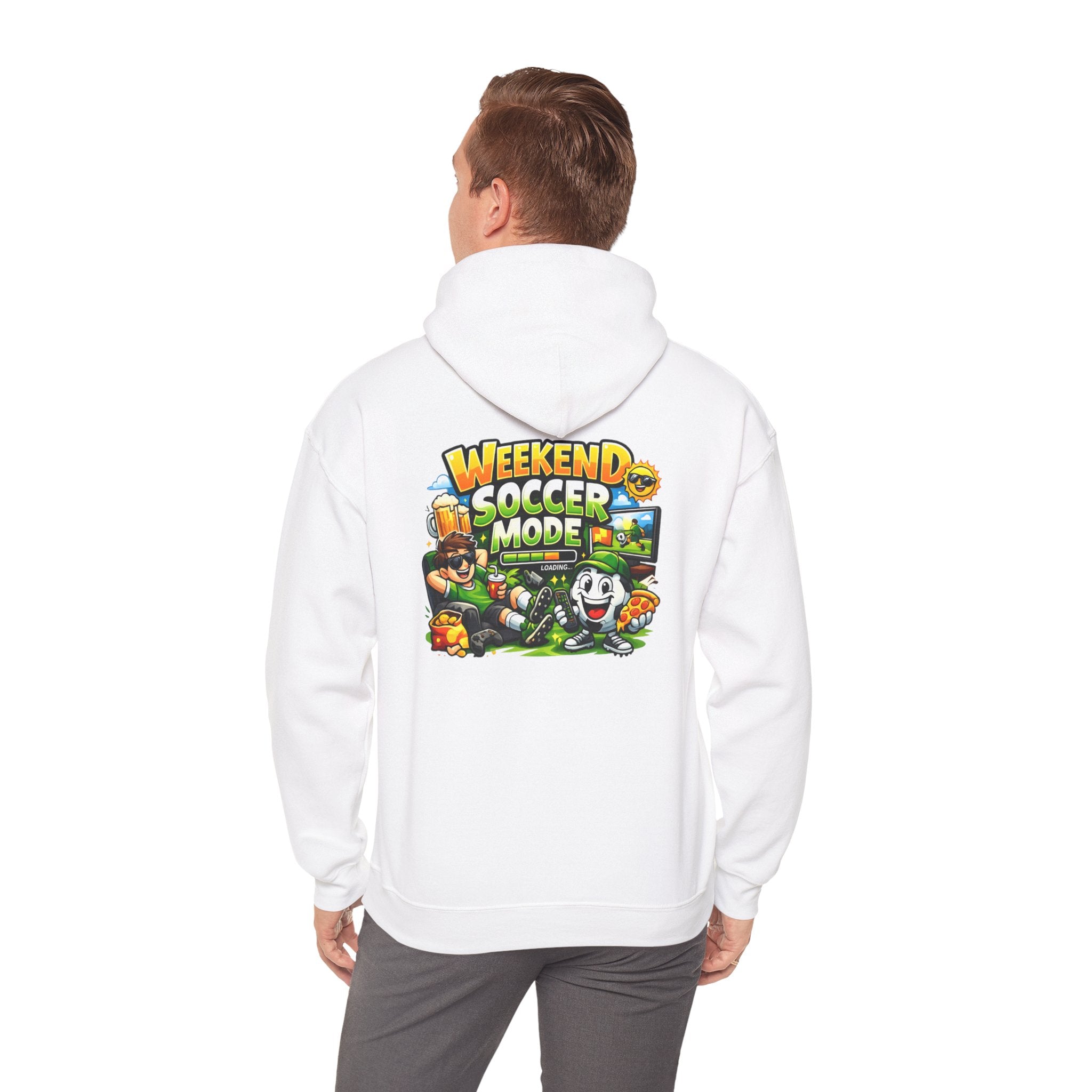 Weekend Soccer Mode Funny Hoodie