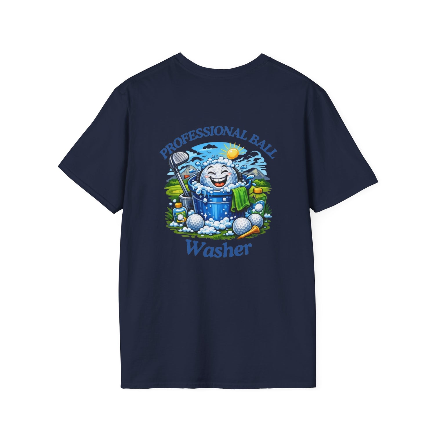 Professional Ball Washer T-Shirt — Funny Golf Crew Shirt
