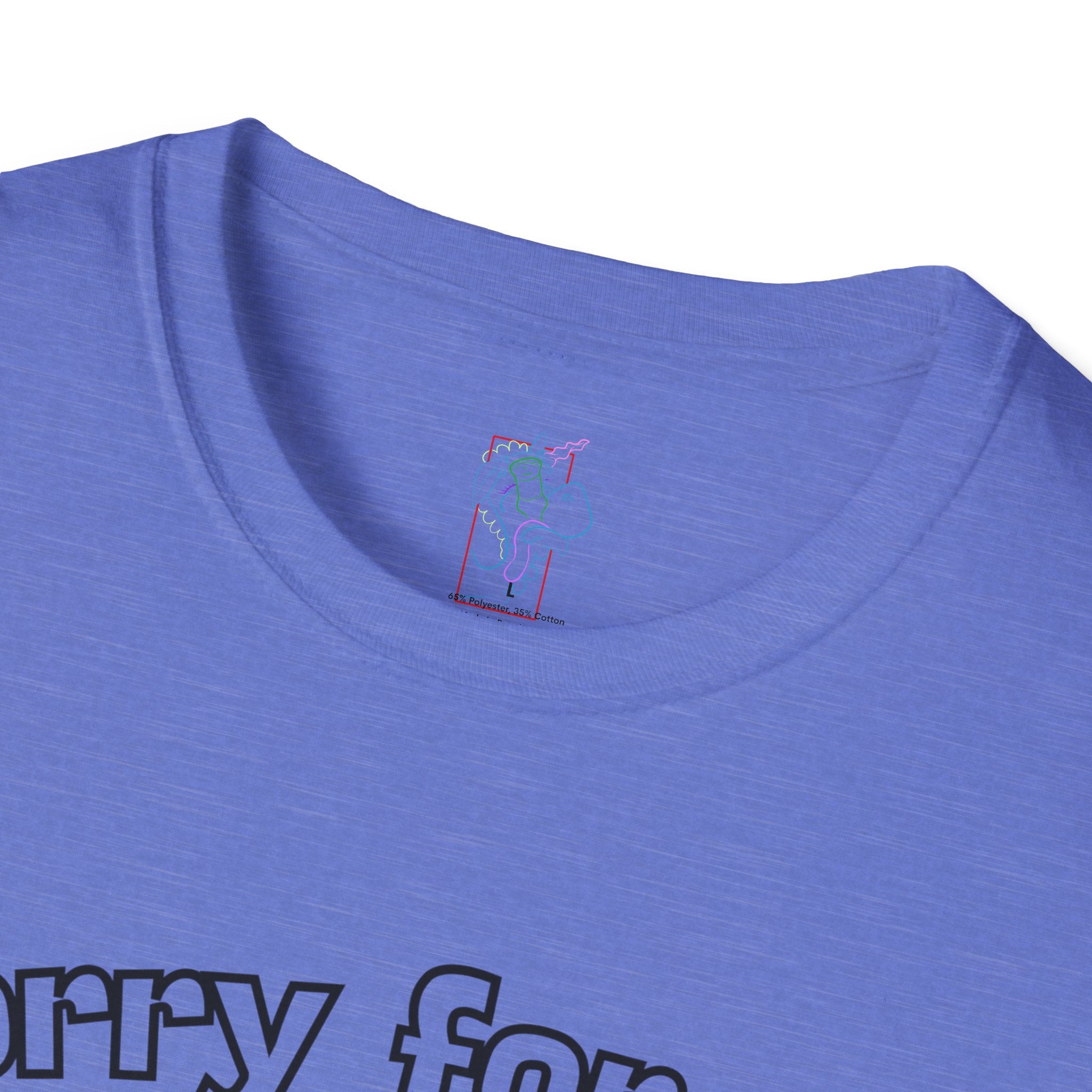 Sorry for Partying T-Shirt-Black