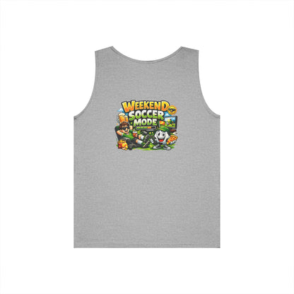 Weekend Soccer Mode Funny Tank Top