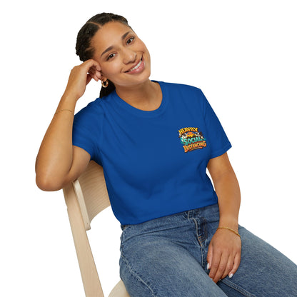 Heavily Socially Distancing Funny T-Shirt