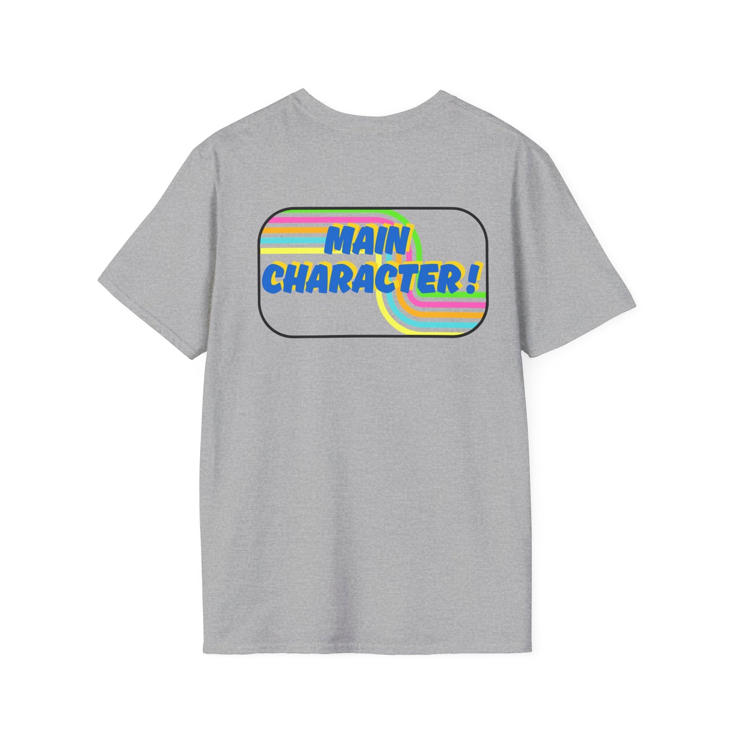 Main Character-Retro Funny — Awesome Creative Graphic T-Shirt