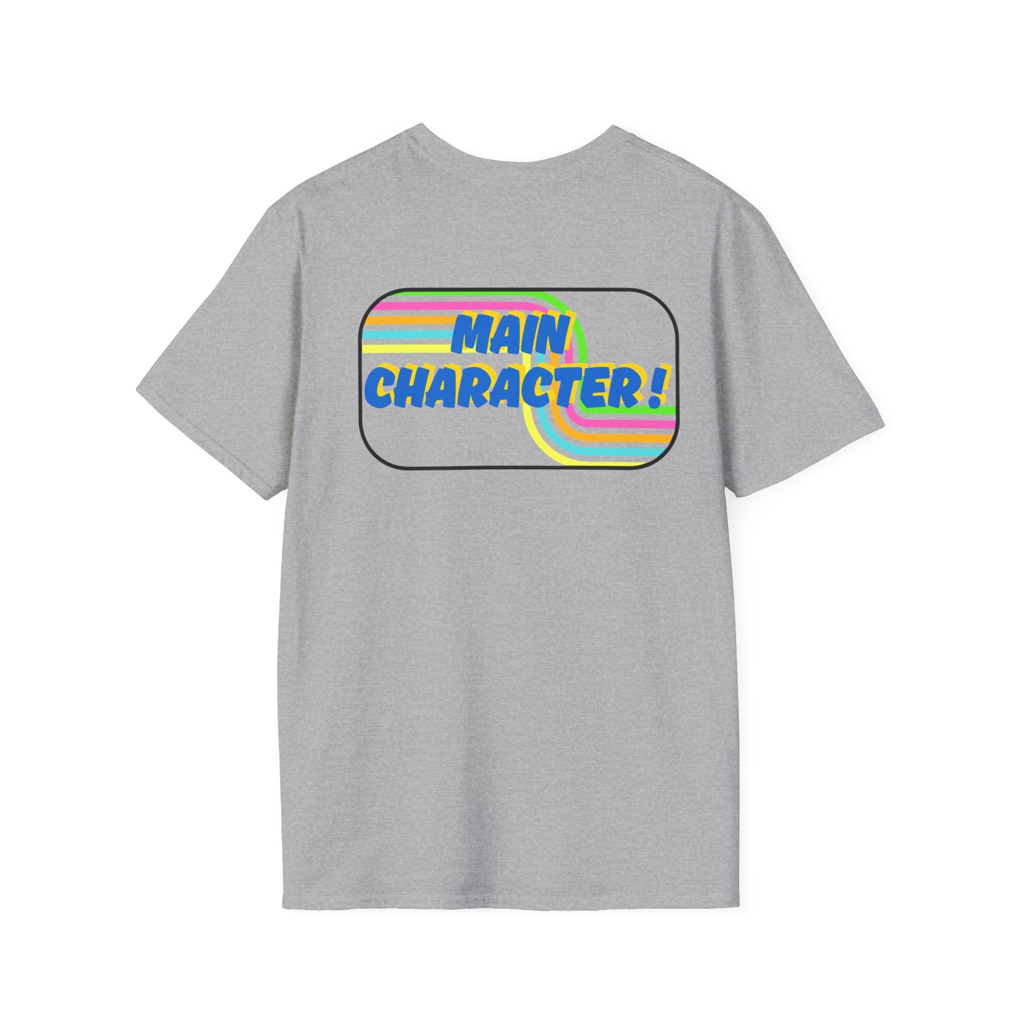 Main Character-Retro Funny — Awesome Creative Graphic T-Shirt