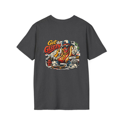 Get Glizzy With It Funny Hot Dog T-Shirt